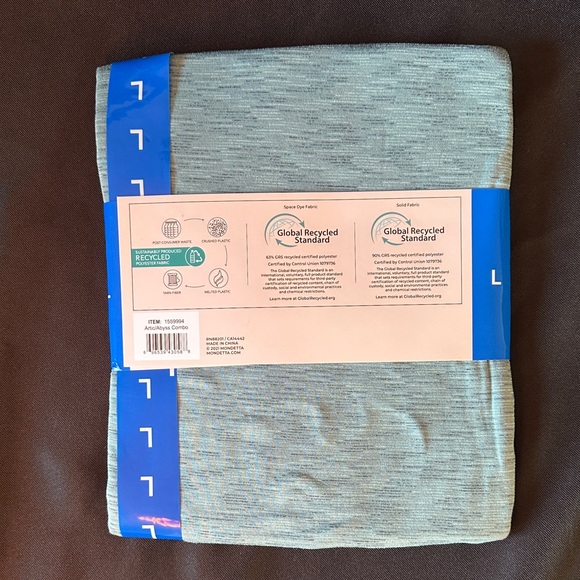 Mondetta Active Tee 2-Pack in Light Gray - Picture 5 of 6